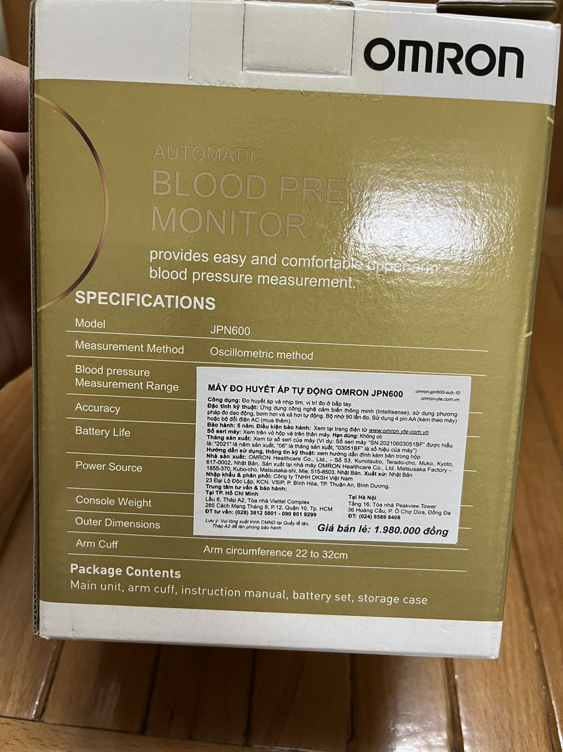 Sản phẩm mới sản xuất 11/2021, nguyên hộp mới tinh. Mua ở Tiki giá cả hợp lí, giao 2h nên cực nhanh luôn, không phải mất công chờ đợi. Sản phẩm nên có trong mỗi gia đình, có hướng dẫn nên rất dễ sử dụng. Rất ưng ý!