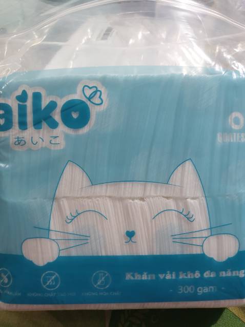 Hàng giống hình, khăn rất mỏng và nhỏ. Hàng tạm ổn . Giao hàng nhanh. Trên gói ghi 300gr/gói nhưng khi cân lại thì k đúng chuẩn chỉ dc 250gr.