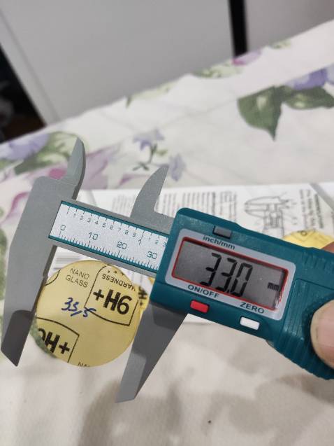 33 mm và 33.5 mm ko khác gì nhau. Shop nên bỏ luôn bước 0.5 mm đi, lấy số chẳn thui.