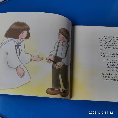 Sách mới 100%, hình ảnh minh hoạ dễ thương. Bé nhà mình rất thích. Mình mua lúc sale nên được giá tốt. Thật sự rất vui.