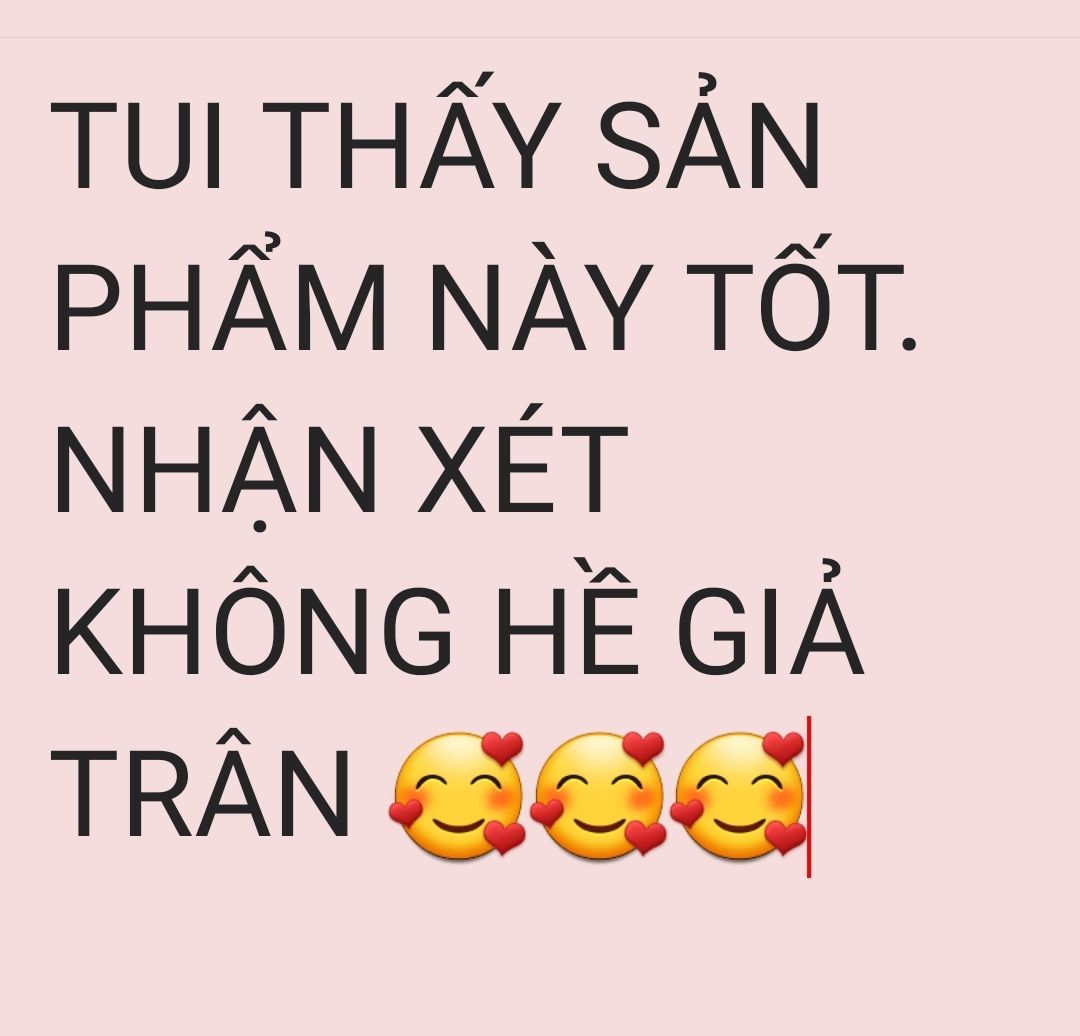 Mua hàng Tiki nhiều năm rồi tôi rất yên tâm. Sản phẩm này ok tôi rất thích. Thank Tiki!