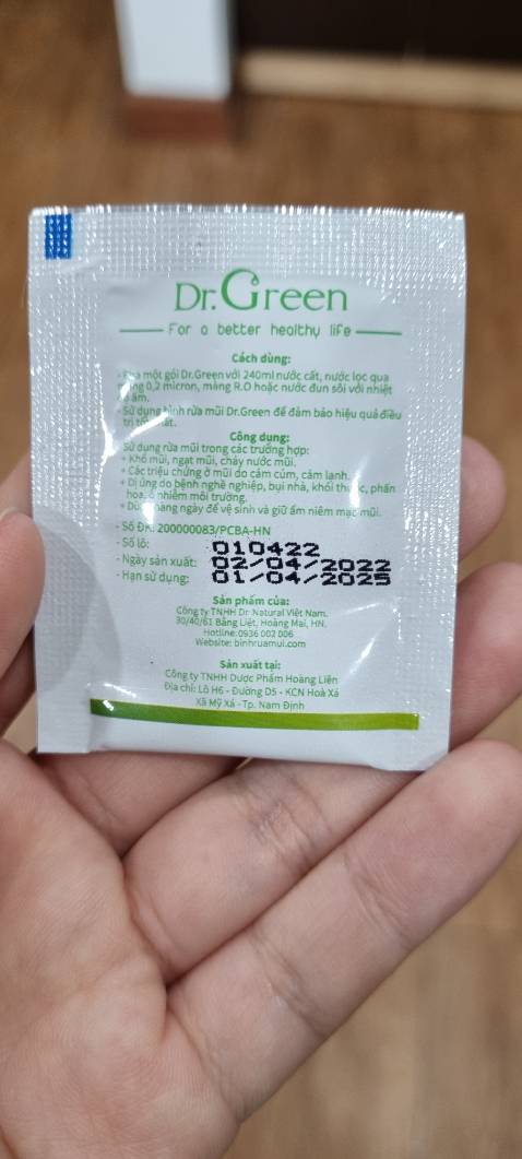 Gói muối sử dụng tốt cho các bé. Hạn sử dụng xa, đóng gói cẩn thận