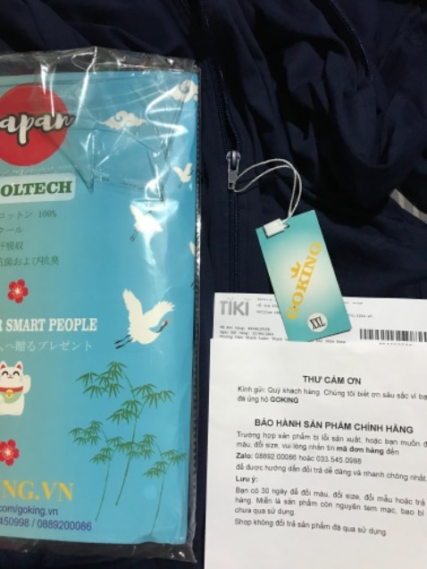 Tuyệt vời quá, áo đẹp , vải mịn mát, đặt biệt 4 túi có dây kéo. Mình thích mua hàng tại Tiki, đóng gói cẩn thận, giao hàng nhanh