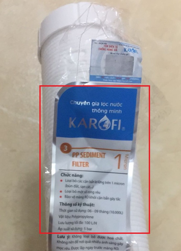 [Tôi bị giống như này - Đề nghị Tiki xử lý]
Tiki giao cho tôi lõi số 3 là lõi lọc pp sediment (chỉ là lõi lọc cặn bình thường). Trong khi ở mô tả và hình ảnh sản phẩm thì lõi số 3 là CTO-GAC (lọc chất hữu cơ độc hại), lõi số 3 này rất quan trọng trước khi nước qua màng RO và trực tiếp được đưa vào sinh hoạt hàng ngày.
Yêu cầu Tiki có trách nhiệm giải quyết cho tôi!