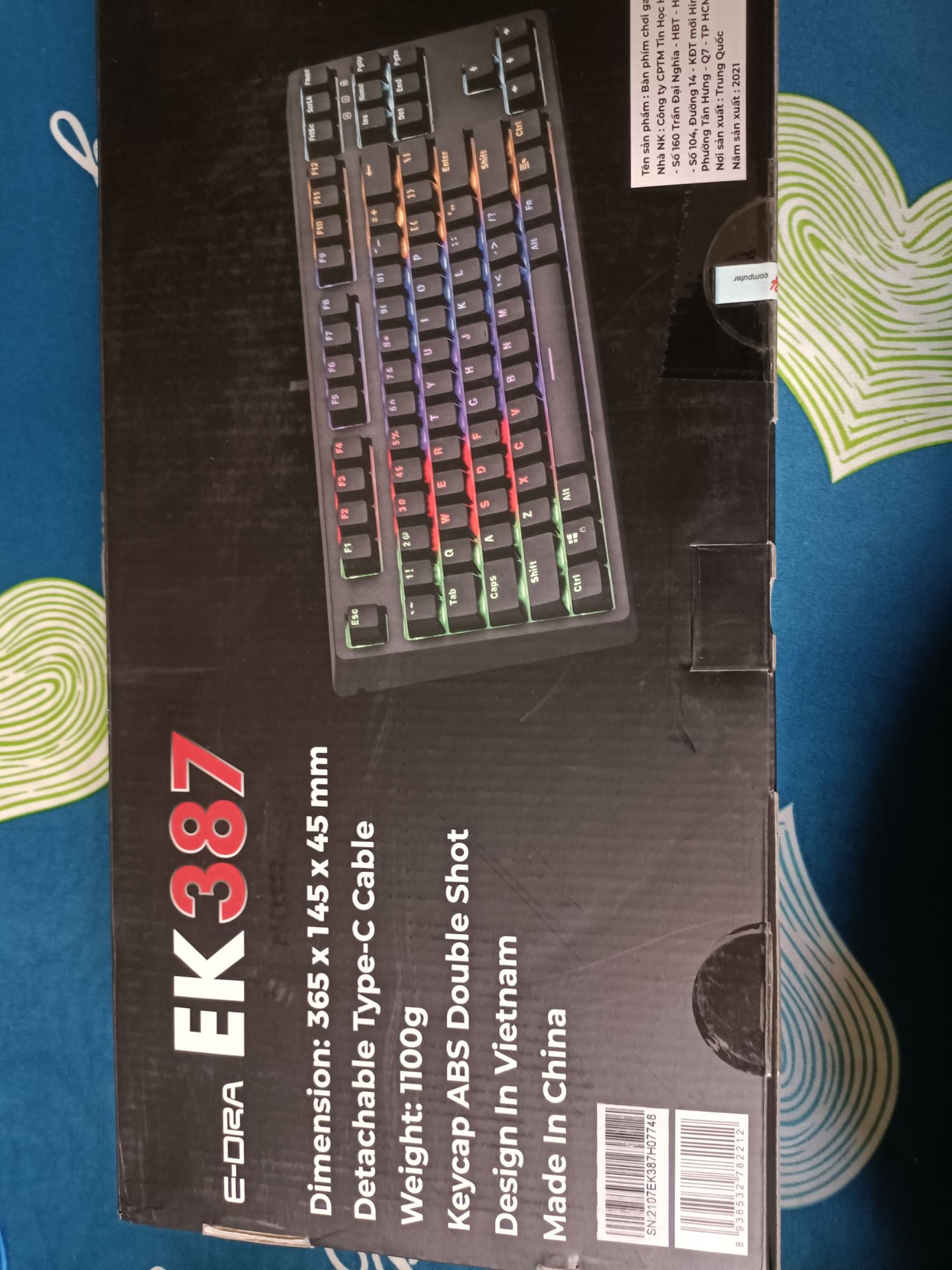 hàng chất lượng cao
cảm giác bấm rất êm
đóng gói cẩn thận 
:)) hài lòng ***