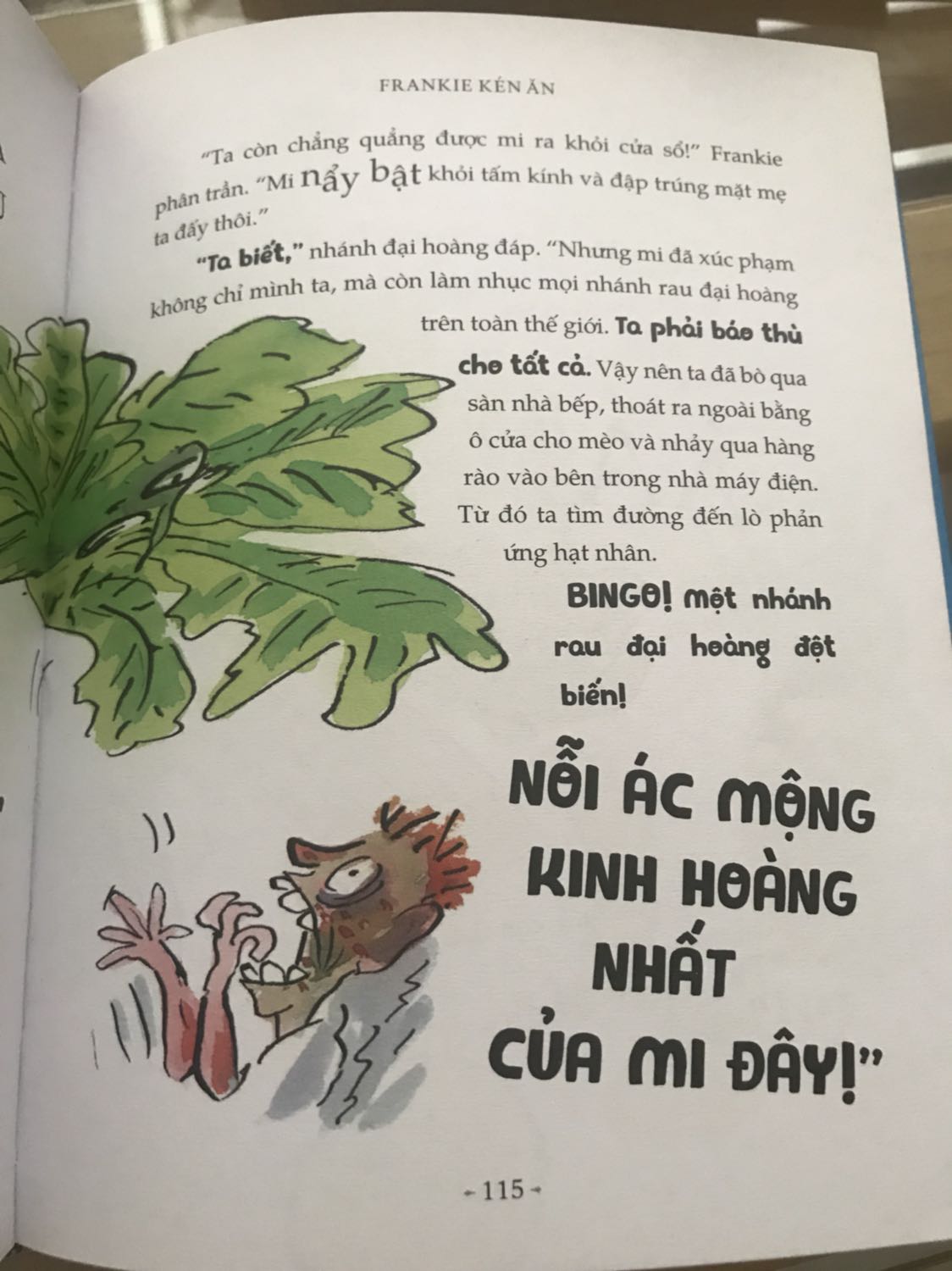 Đặt hàng hôm 10/10 và 16/10 nhận được hàng, do mình hẹn giao trễ 1 hôm. Sản phẩm bao gói cẩn thận, k bị gãy hay móp góc bìa cứng. Mấy ngày liền trời mưa tầm tã nhưng cũng k bị ướt nước mưa. Tác phẩm thì dĩ nhiên là hấp dẫn, thu hút bạn đọc nhỏ tuổi. Đặt hàng hôm 10/10 và 16/10 nhận được hàng, do mình hẹn giao trễ 1 hôm. Sản phẩm bao gói cẩn thận, k bị gãy hay móp góc bìa cứng. Mấy ngày liền trời mưa tầm tã nhưng cũng k bị ướt nước mưa. Tác phẩm thì dĩ nhiên là hấp dẫn, thu hút bạn đọc nhỏ tuổi.