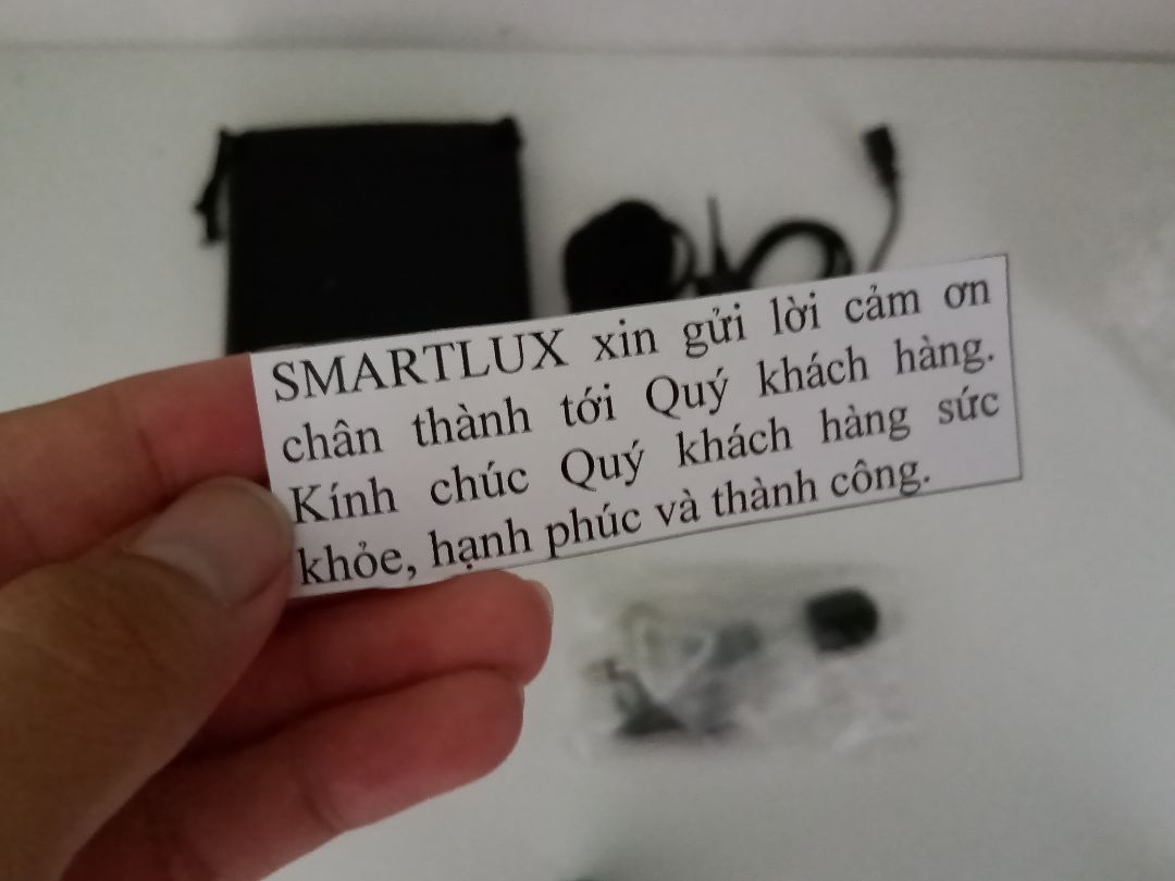 Đã nhận được hàng, sản phẩm tốt như mong đợi, mic chống ồn tốt. Cho 5* vì có giấy cảm ơn :))