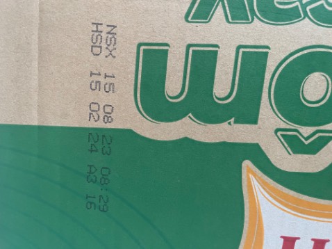 HSD còn dài, tiki giao hàng nhanh, shipper hỗ trợ nhiệt tình.