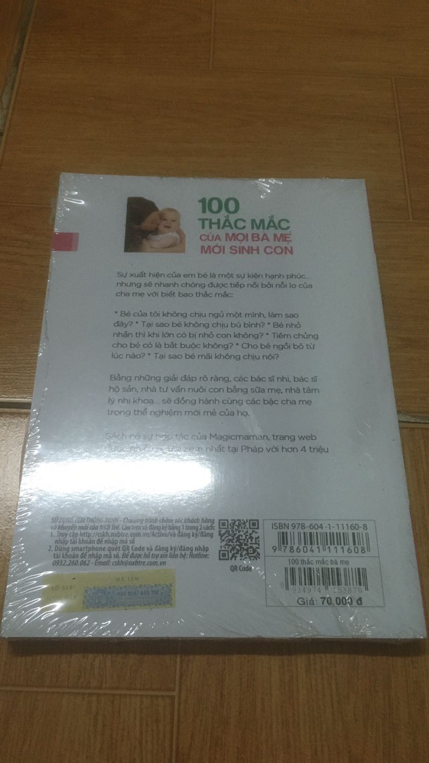 Sách đẹp, giá tốt, giao hàng nhanh, mình mua làm quà cho một người bạn mới sanh em bé nên chắc phải đợi bạn ấy đánh giá về nội dung sau :)
