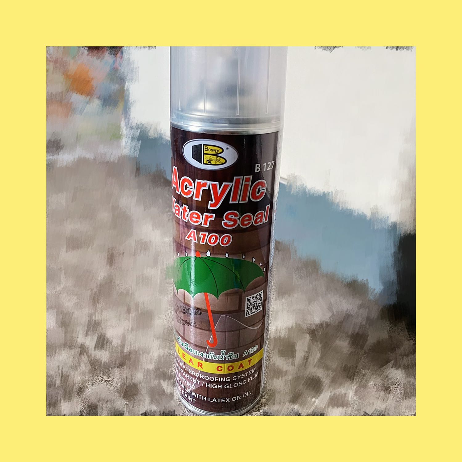 Không ngờ nó tiện lợi vậy luôn. Xịt xong để khoảng 10p là có ngay lớp màng keo kín mít luôn.