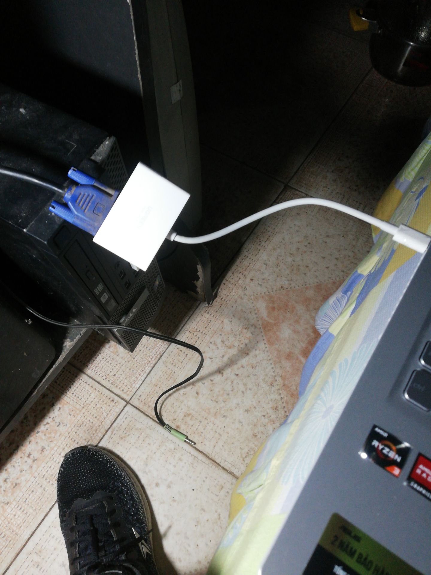 Không kết nối được. Đã thử nhiều cách.