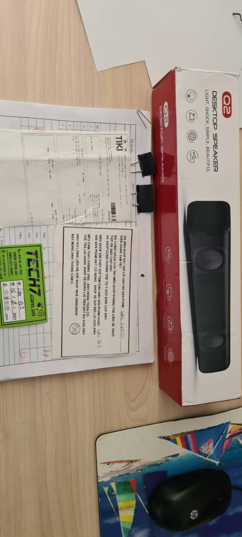 Đặt mua loa E350 nhưng shop đã gửi loa Q2 ...KHÔNG THỂ CHẤP NHẬN ĐƯỢC
Đó là cách làm việc của TIKI sao?liên hệ với shop được trả lời rất thiếu trách nhiệm
Tôi không đồng ý với cách làm việc này