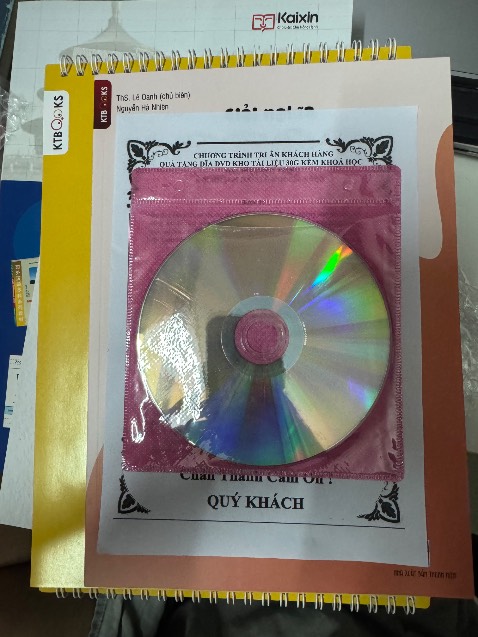 Sốp đóng gói cẩn thận, có quà tặng tri ân khuyến khích người học 😍😍