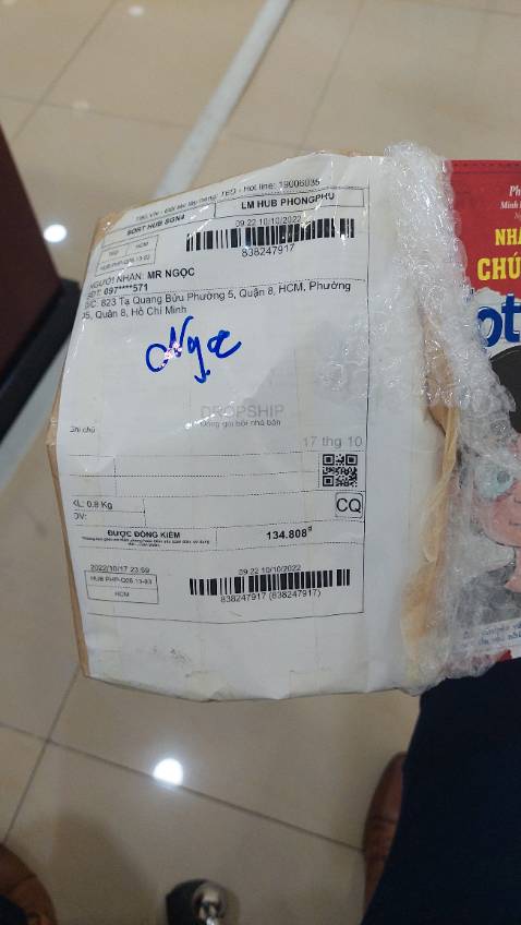 Đống gói sai hàng của tối. Làm ơn đổi lại giúp. Cảm ơn. Đến giờ tôi khui ra mới thấy. Liên hệ đổi hàng giúp tôi. ***