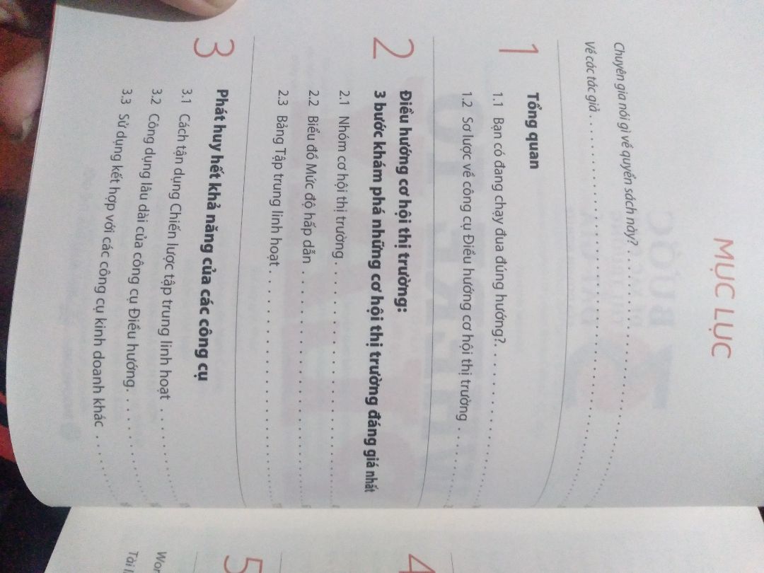 Một cuốn sách rất hay về cách xác định thị trường phù hợp. Sách in màu và được viết theo lối tư duy thiết kế nên khá dễ đọc. Nội dung có kiến thức mới và phần tổng hợp những kiến thức của các sách liên quan nhưng được gói lại một cách hợp lý.
