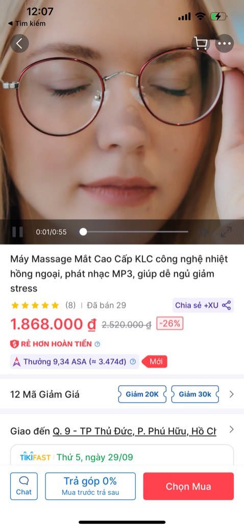 yếu , bóp yếu có 3 động tác lui tới giá tiền ko đáng 🥲ấm không điều , chổ ấm quá chổ ko thấy 🥲 cừa nhắn vừa tiết tiền