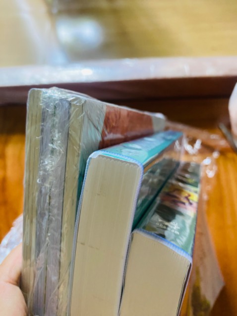 Sách in năm 2023, rất tiếc vì đã chọn Bookcare mà không được bọc.
Đóng gói không có lớp điệm nên góc sách bị gãy.