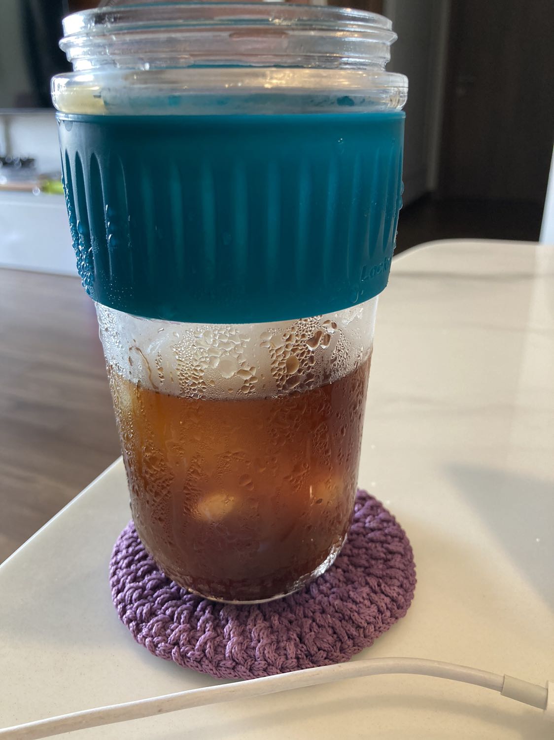 giao hàng nhanh; nhẹ hơn các loại bình thuỷ tinh khác.

Pha theo công thức: 80gr cà + 1,2L nước lạnh + ủ trong tủ lạnh 24 tiếng