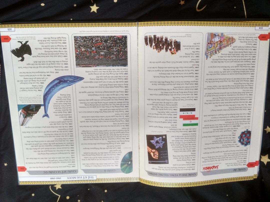 Sách khổ to, in màu, bìa cứng. Được trình bày theo từng mốc thời gian và từng khu vực địa lý. Rất dễ hình dung được bức tranh lịch sử khái quát.
Giá sách Nhã Nam sale còn 101k là tối đa rồi, áp thêm mã giảm tiki nữa chỉ còn tầm 80k cho cuốn sách quá chất lượng