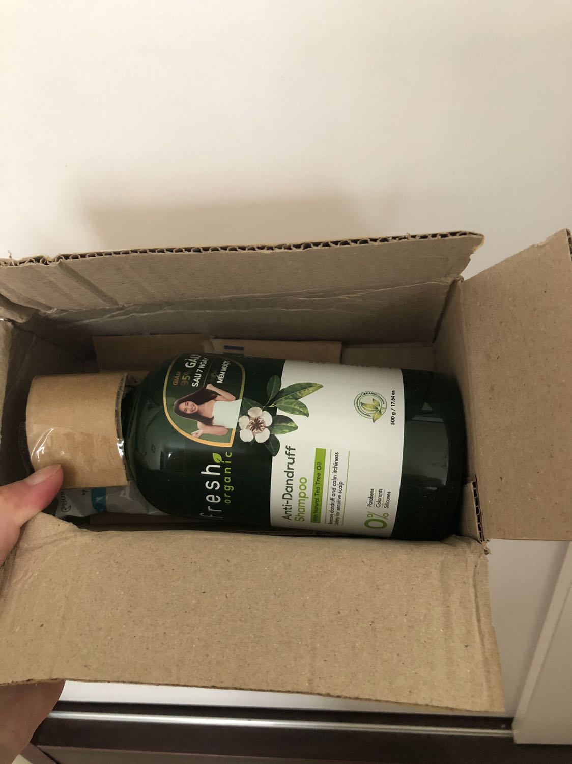 Mình đặt đơn gồm bột đậu 279k + Dầu gội 105k + ship 14k = 398k, đã thanh toán và nhận hàng, khi mở ra chỉ có dầu gội, không có bột đậu. Đề nghị shop kiểm tra bổ sung hàng. Mình đã thanh toán 398k !

Cảm ơn !