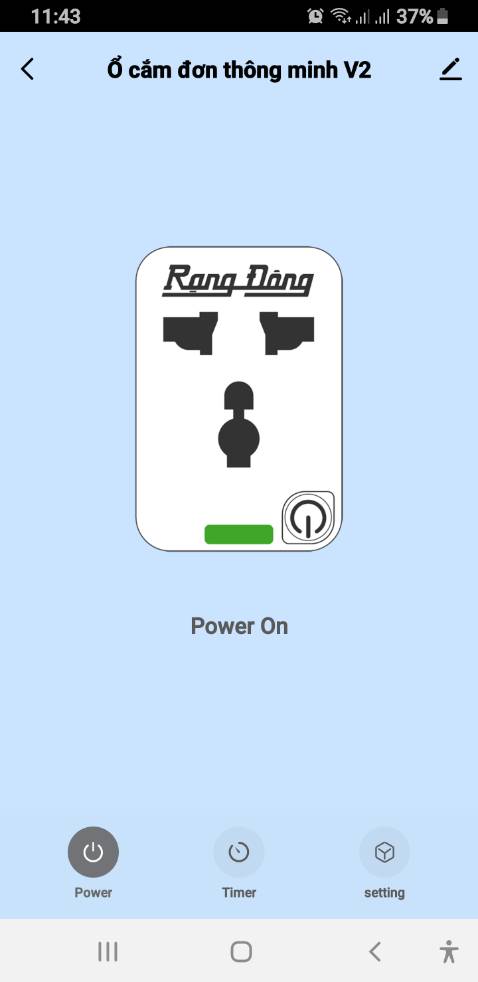 Ổ cắm thông minh rất hay, tắt mở bằng điện thoại rất tiện dụng.