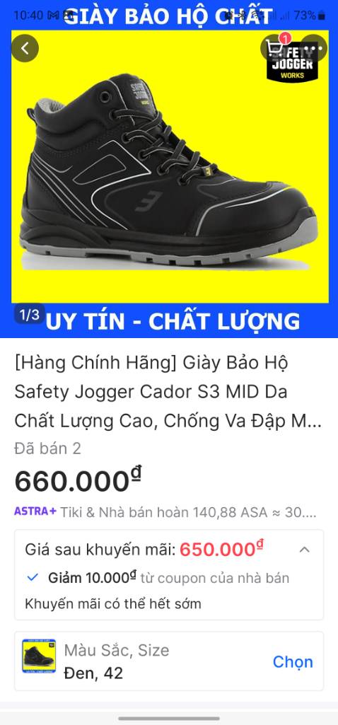 Hàng chất lượng, đáng mua nha anh em