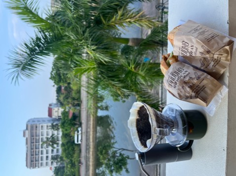 Phễu rất tiện khi đi du lịch