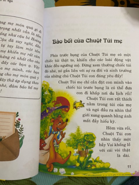 Sau mỗi câu chuyện có bài học ý nghĩa cho bé in ấn ro nét