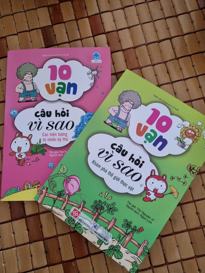 Tôi đã mua nhiều sách trong bộ 10 vạn câu hỏi vì sao rồi, vì giải thích nhiều câu hỏi qua nội dung truyện tranh nên bọn trẻ nhà tôi thích đọc