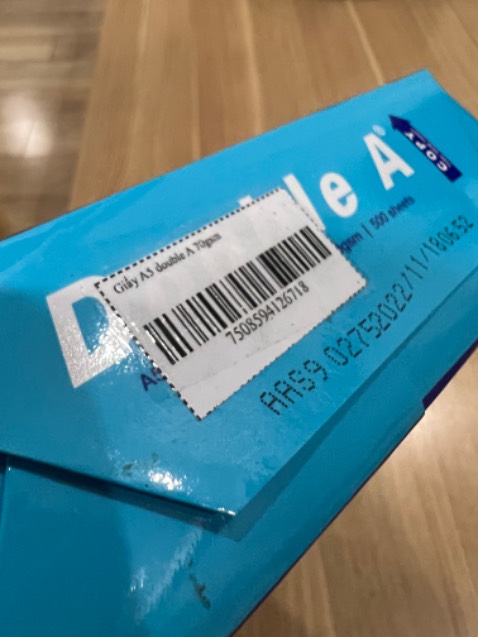 Fast delivery. Great quality paper