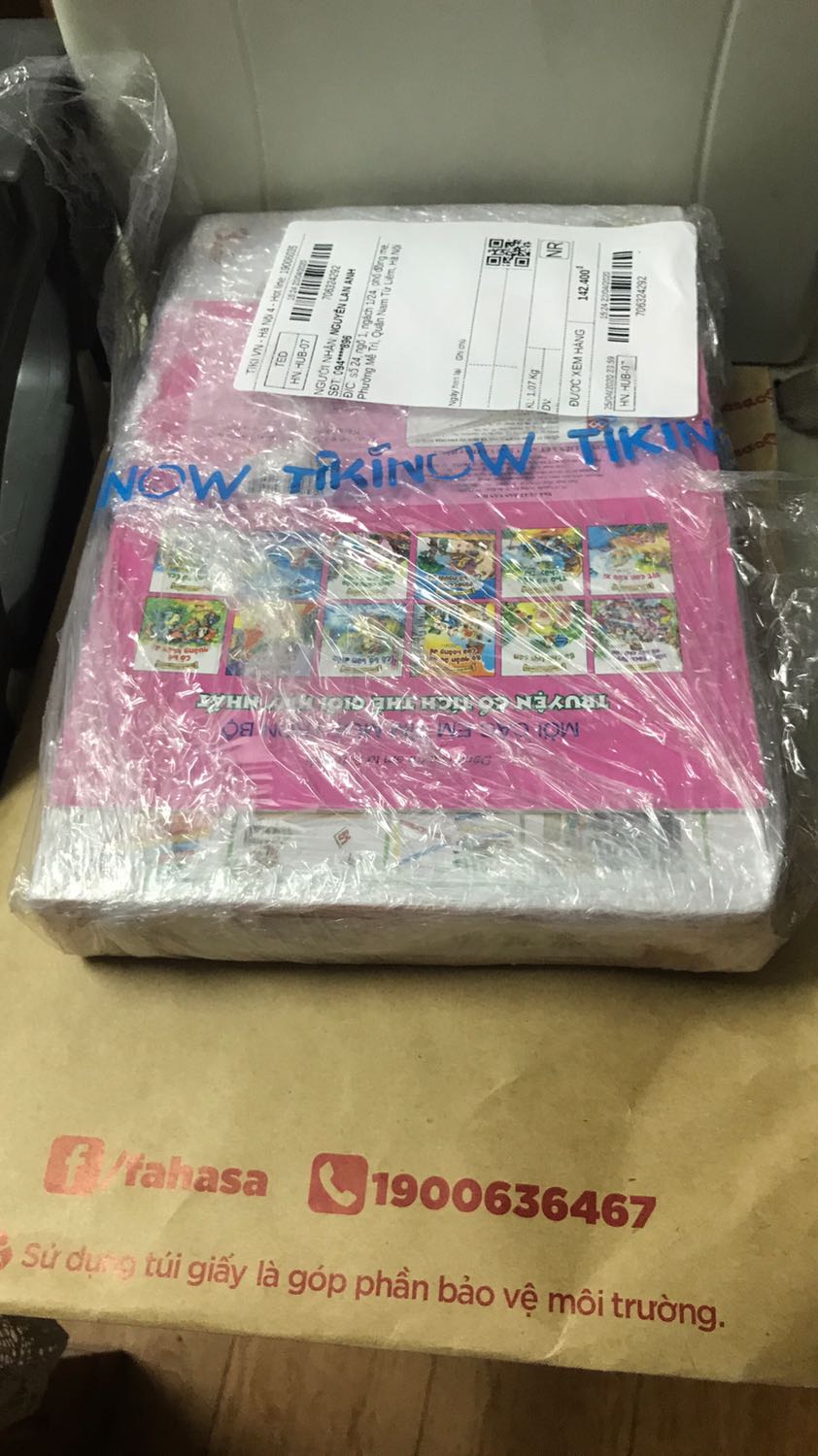 Sản phẩm tốt, giao hàng nhanh, trông rất lịch sự, tin tưởng mua sách của tiki