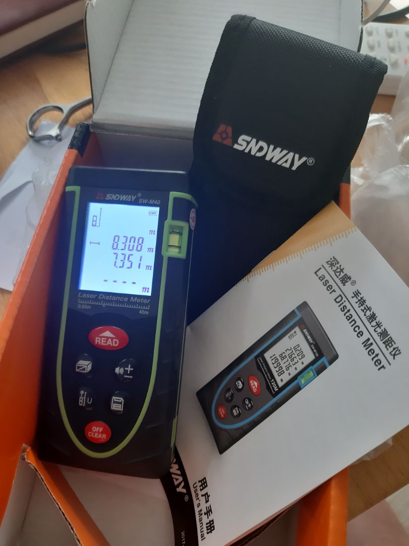 giao hàng sớm hơn thông báo. đóng gói cẩn thận. sản phẩm tốt, có pin, bao da, dây móc, thẻ bảo hành. máy có chức năng cộng, trừ, tính diện tích, tính thể tích. lúc đặt mua thì cũng hơi hoang man, nhưng giờ rất rất hài lòng. sẽ tiếp tục ủng hộ tiki. thank. ?