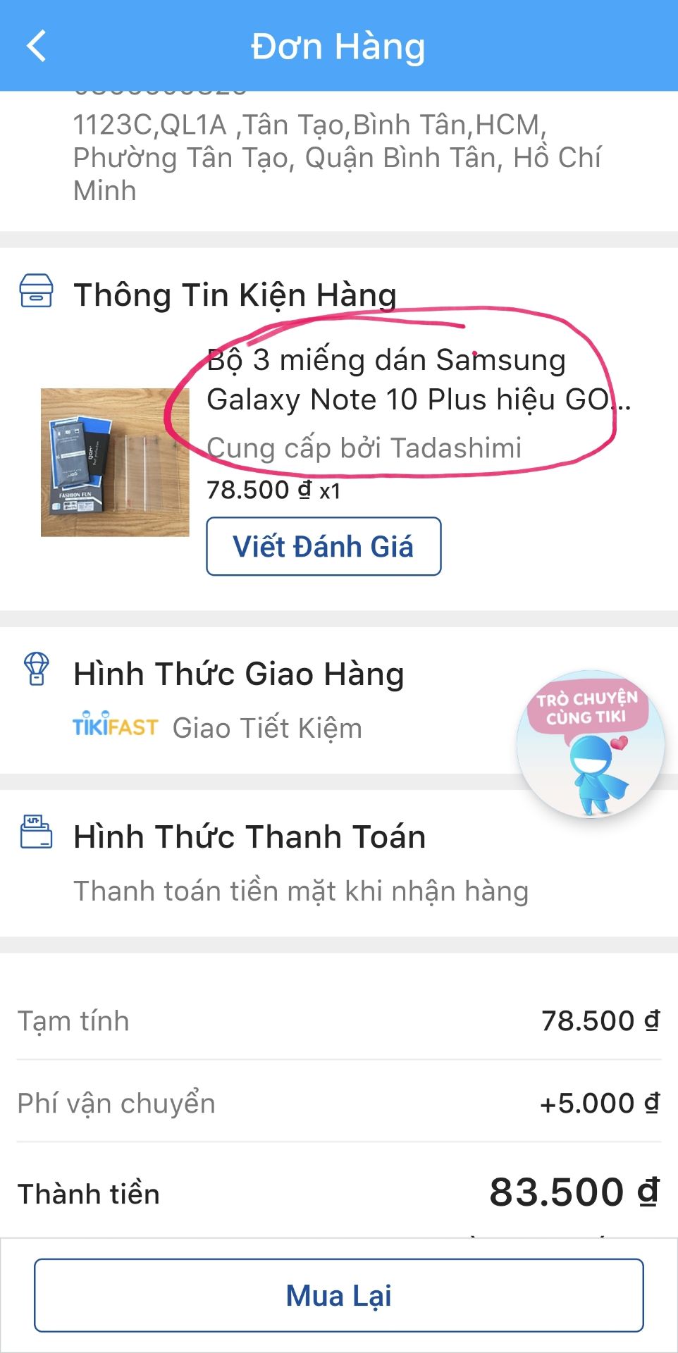 kô đág 1⭐Đặt miếng dán note 10plus mà giao miếng dán S10 tôi muốn đổi trả sản phẩm???.làm ăn tào lao bát nháo đã thế giao hàng còn lâu. tươg tác với khách hàng thì hạn chế.thứ gì đâu kô. ai sau này mua đừg mua của shop này nha làm ăn mất uy tín.