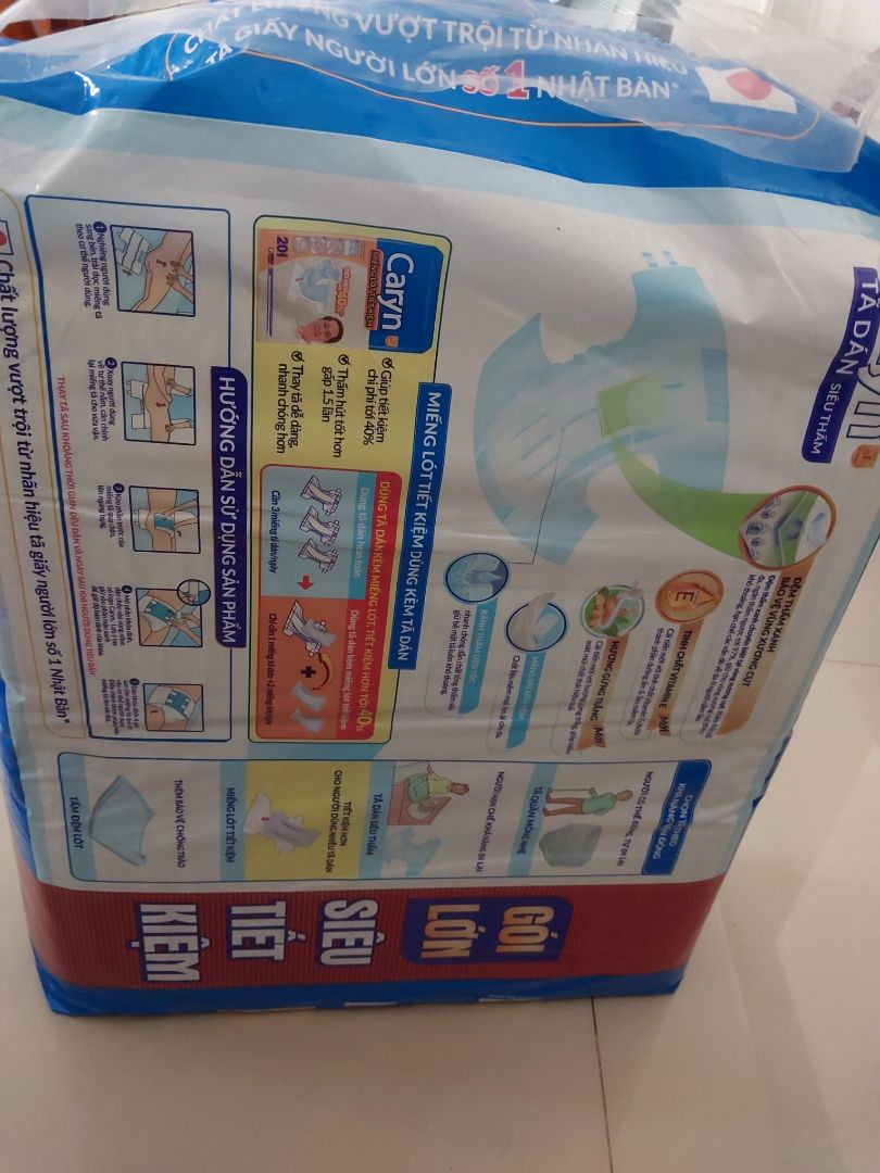 Sản phẩm mềm mại, thấm hút tốt, vừa vặn. Giao hàng nhanh, đóng gói cẩn thận, đugs như mô tả. Rẻ hơn bên ngoài nên tiết kiệm cho người sử dụng lâu dài