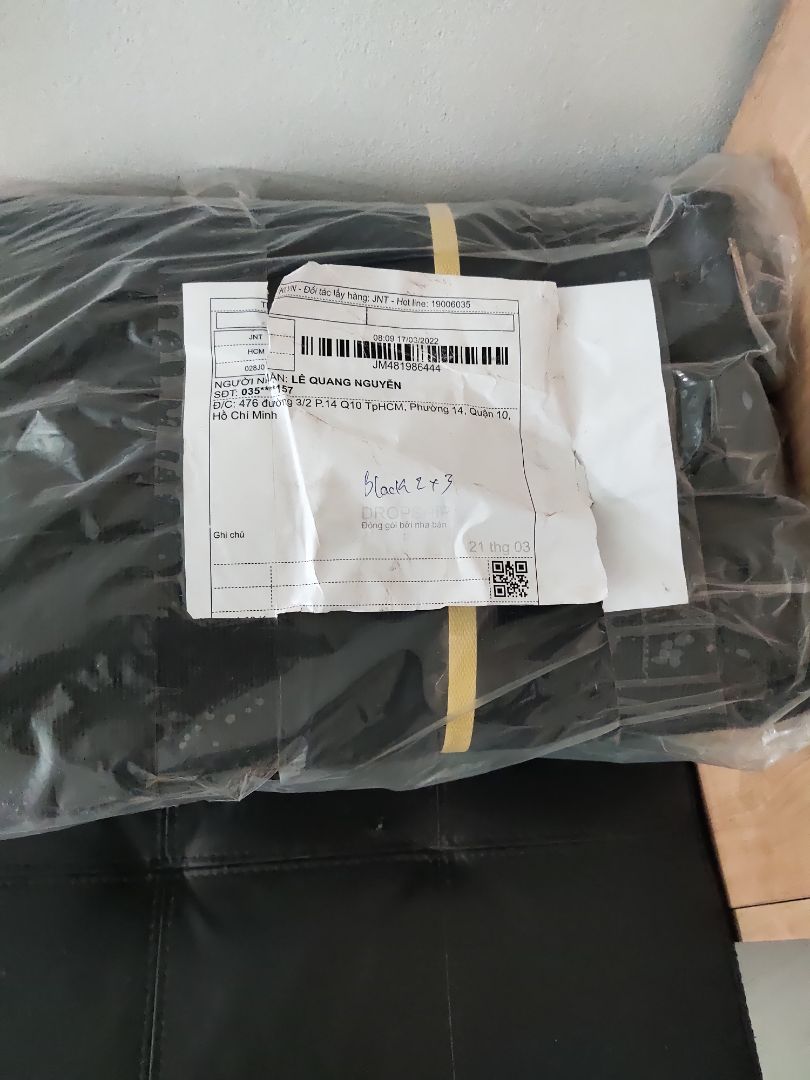 Giao hàng nhanh. Đóng gói cẩn thận. Nhân viên giao hàng nhiệt tình, vui vẻ. Chất lượng thì mới nhận, chưa dùng nên chưa thể đánh giá, cảm quan thì có vẻ OK trong tầm giá. Nếu dùng tốt sẽ ủng hộ shop lâu dài.