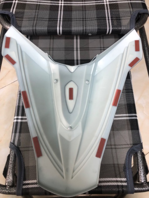 Đóng gói cẩn thận, gắn lên xe nhìn góc cạnh hẳn, hài lòng !