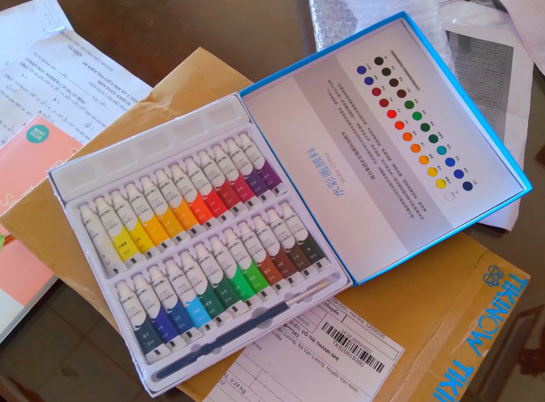 đẹp lắm luôn nhưng hơi nhỏ :))) vậy mà để trong cái hộp thiệt lớn làm tui bỡ ngỡ 🤣 mua cho bạn nê không biết chất lượng thế nào nhưng bề ngoài thì xinh xỉu > đẹp lắm luôn nhưng hơi nhỏ :))) vậy mà để trong cái hộp thiệt lớn làm tui bỡ ngỡ 🤣 mua cho bạn nê không biết chất lượng thế nào nhưng bề ngoài thì xinh xỉu >