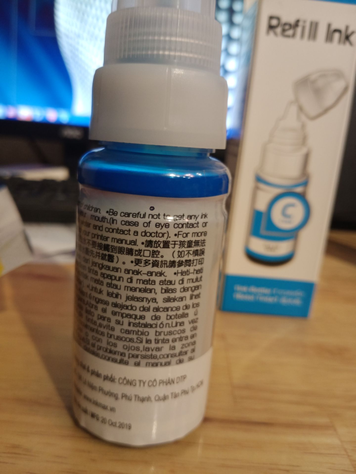 sản phẩm ghi là dùng được cho tép mực canon ix6770 nhưng khi tra mực vào tép mực, máy lại không nhận được. hơn nữa sản phẩm hạn dùng 2 năm từ ngày sản xuất. Ngày sản xuất 20.10.2019. hết hạn rồi vẫn giao cho khách