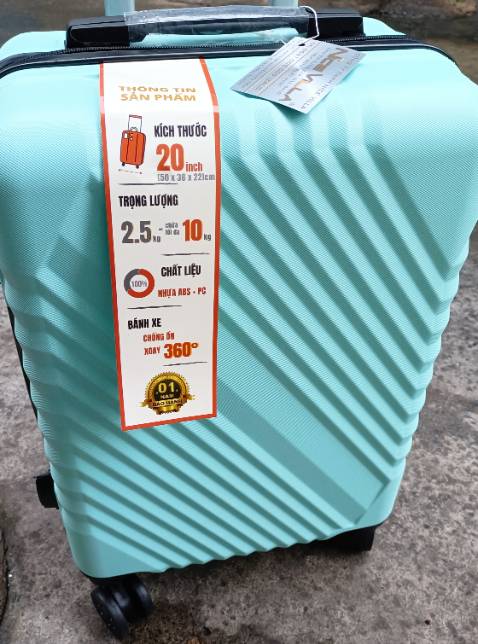 Giá hợp lý, vali dung mô tả.