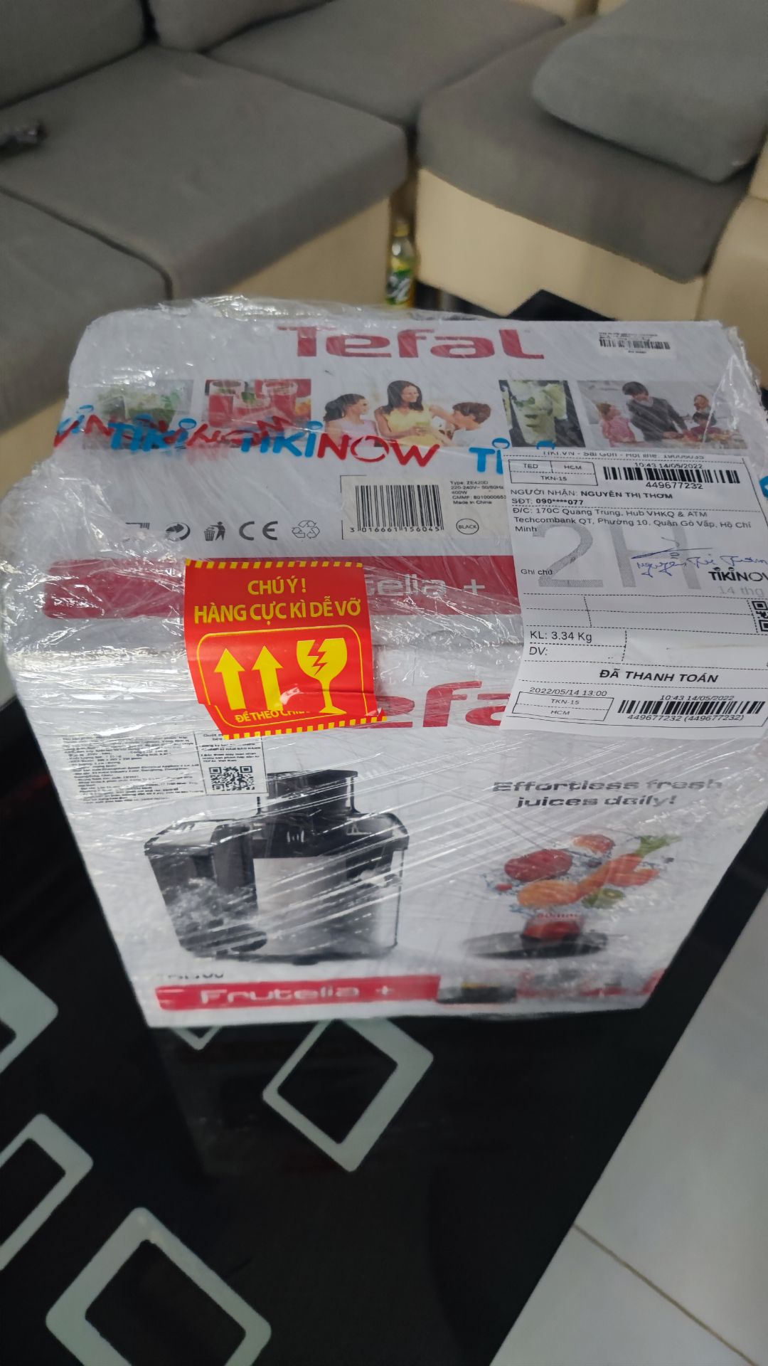 Sp ok, đóng gói giao hàng đầy đủ như mô tả, sử dụng qua vài lần thấy cũng ổn, ép "quá nhanh" 😆