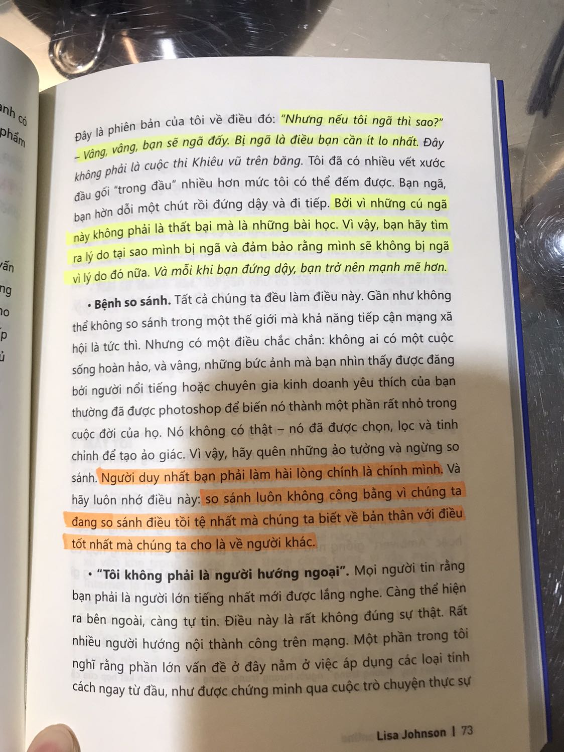 Quá xứng đáng với tiền bỏ ra.

Giao hàng: tối đặt, 8h30 sáng hôm sau là Tiki giao tới.

Nội dung sách: viết theo lối kể chuyện, gần gũi, đọc thấy góp nhặt được ý tưởng hay. 

Mới đọc được 83 trang, còn nhiều điều hay đang đợi mình. 

Chúc mọi người thu được kiến thức hay khi đọc sách.