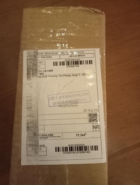 Đã nhận. Chưa sử dụng nên ko biết chất lượng. Đón hàng giao hơi lâu