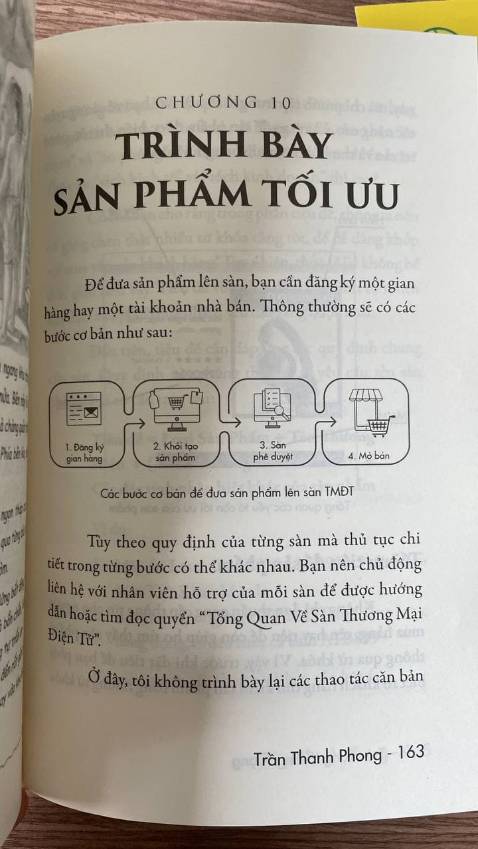 Quyển sách ra đời đúng thời điểm mình đang rất cần. Sách hướng dẫn chi tiết các thao tác đơn giản tìm ra sản phẩm ngách và đưa lên sàn thương mại điện tử rất phù hợp ở thị trường Việt Nam. Nội dung vô cùng thực tế, ngắn gọn súc tích dễ hiểu dễ thực hành. Thực sự rất cảm ơn tác giả. 
Tiki giao hàng siêu nhanh, đóng gói chắc chắn. Sách trình bày rõ ràng dễ đọc. Mong tác giả sẽ tiếp tục cho ra những tác phẩm hay hữu ích cho độc giả.