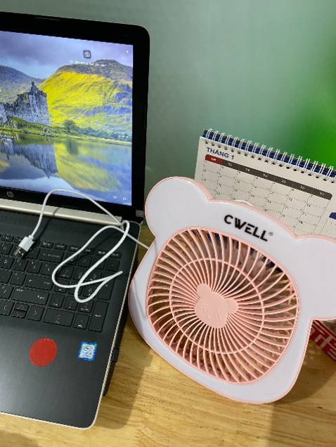 Quạt to. Đèn sáng. Trước mắt sẽ cho shop 5 sao. Còn bền hay không thì sử dụng tg mới biết dc