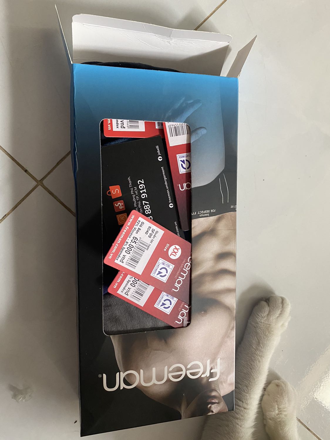 Đóng gói ok
Sp tương đối ổn
Chọn size bị rộng!