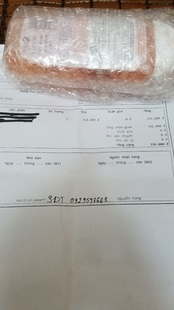 ko biết shop gửi thiếu. hay cố ý nữa. mua 2được 1