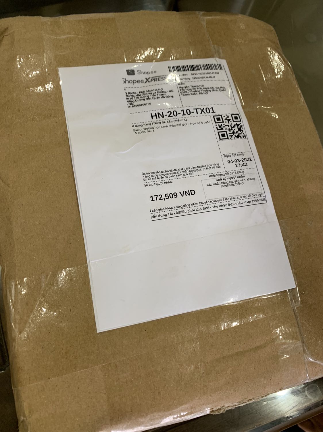 Đóng gói cẩn thận. Ko thấy tem tiếng Việt, hạn sử dụng. Nhắn tin *** hỏi ko thấy Shop phản hồi.
Chất lượng chưa dùng chưa biết. Đóng gói cẩn thận. Ko thấy tem tiếng Việt, hạn sử dụng. Nhắn tin *** hỏi ko thấy Shop phản hồi.
Chất lượng chưa dùng chưa biết.
