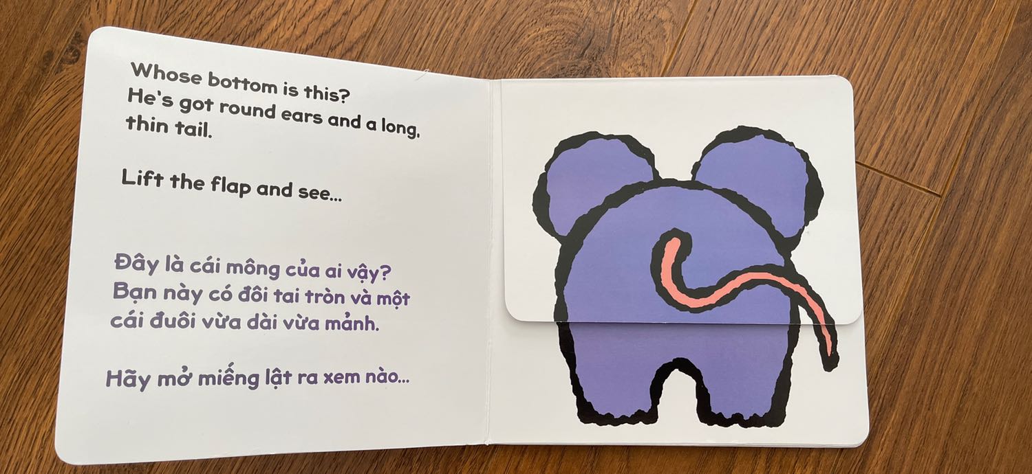 Chất liệu sách dày dặn, nội dung ngắn phù hợp với trẻ 1-2 tuổi. Con mình thích mở để tương tác
Tiki giao hàng nhanh, đóng gói cẩn thận