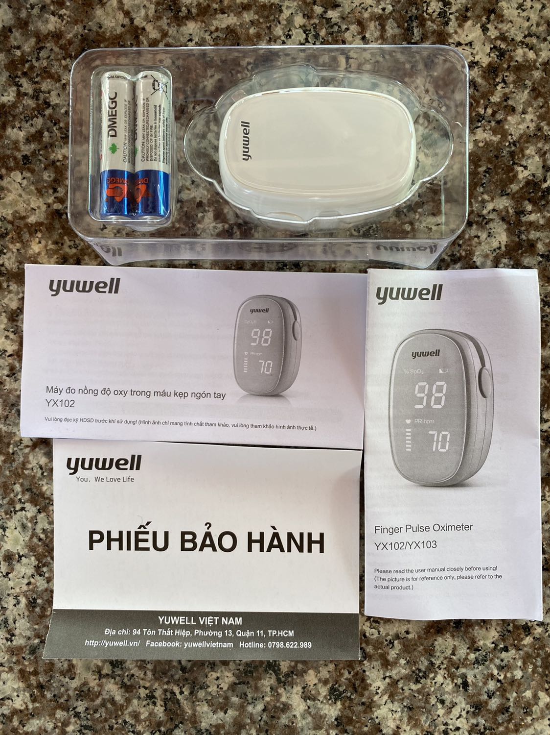 Có sách hướng dẫn bắng tiếng Việt chi tiết, giao hàng nhanh hơn dự kiến