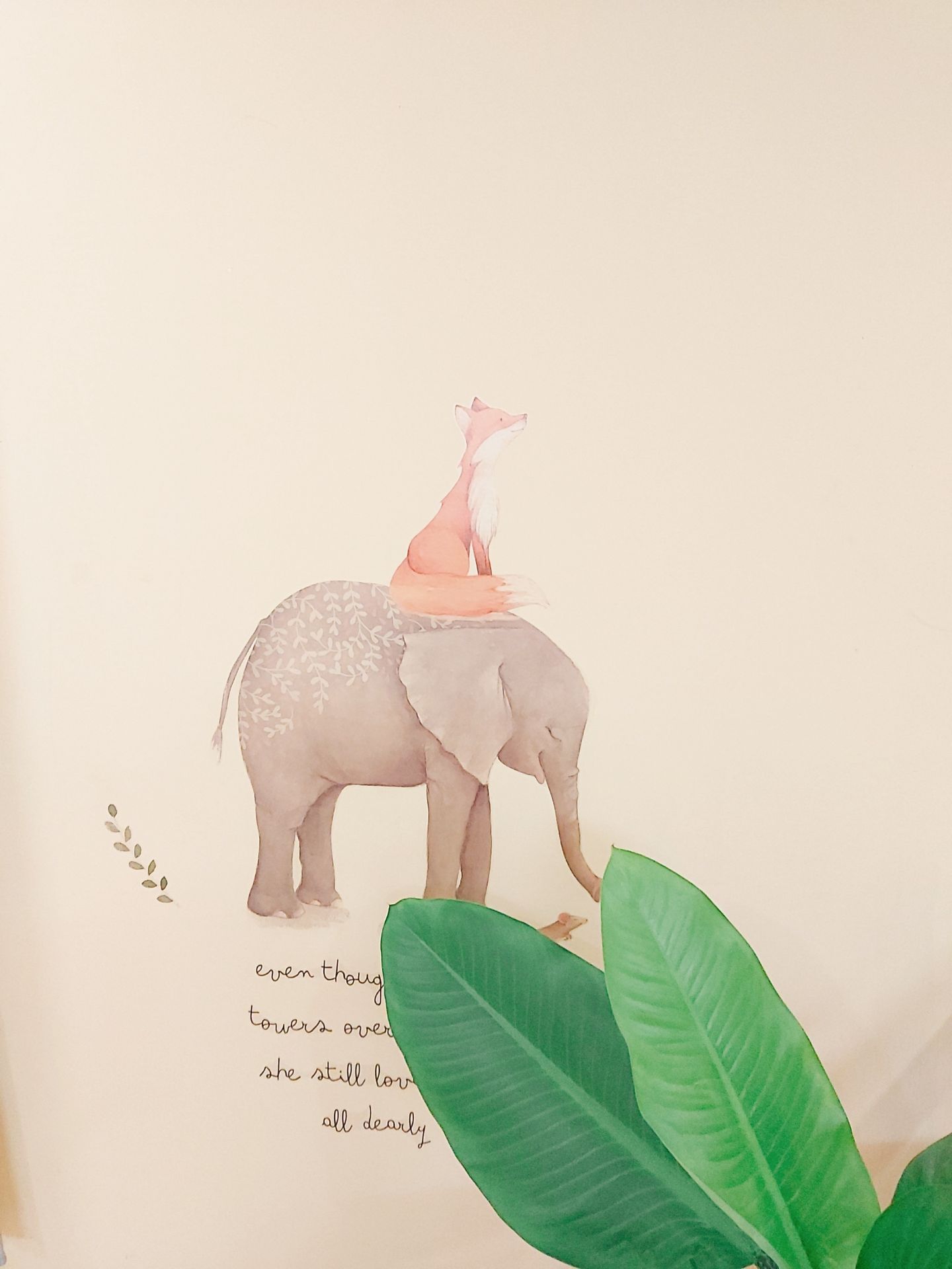 dán chung với bộ con voi cho đỡ trống, ok